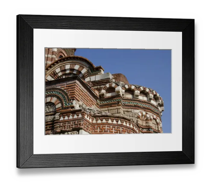 Framed Print : Bulgaria, Nessebur. Christ Pantocrator Church, late 13th-14th century Framed Print : Bulgaria, Nessebur. Christ Pantocrator Church, late 13th-14th century