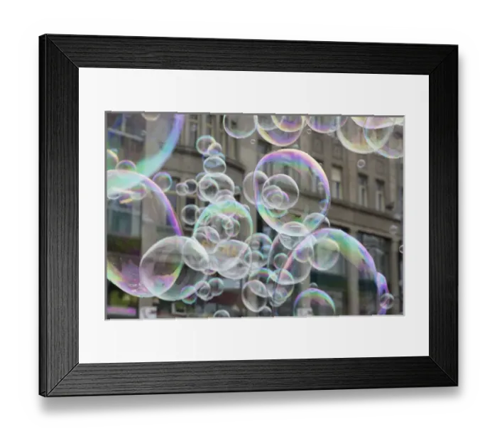 Framed Print : Europe, Czech Republic, Prague. Soap bubbles at Wenceslas Square Framed Print : Europe, Czech Republic, Prague. Soap bubbles at Wenceslas Square