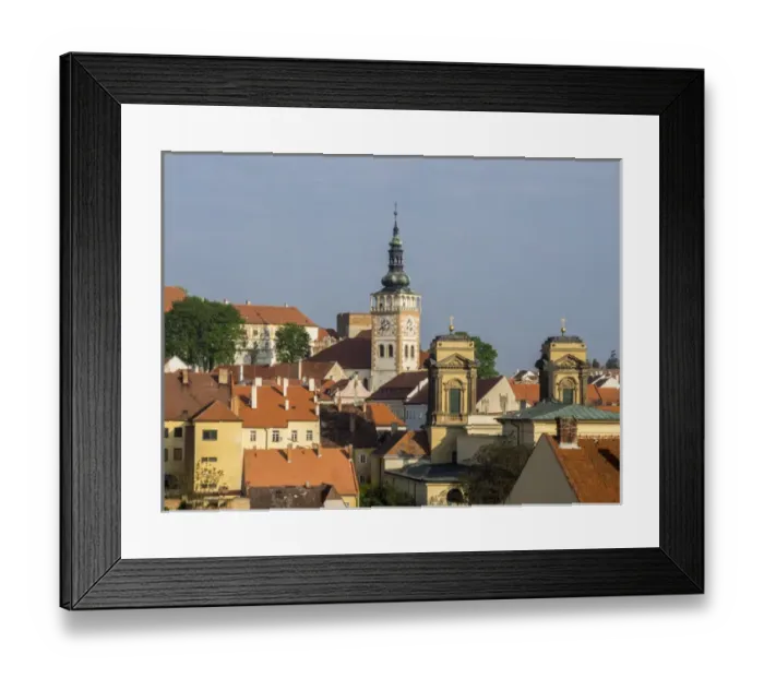 Framed Print : Europe, Czech Republic, South Moravia, Mikulov Framed Print : Europe, Czech Republic, South Moravia, Mikulov