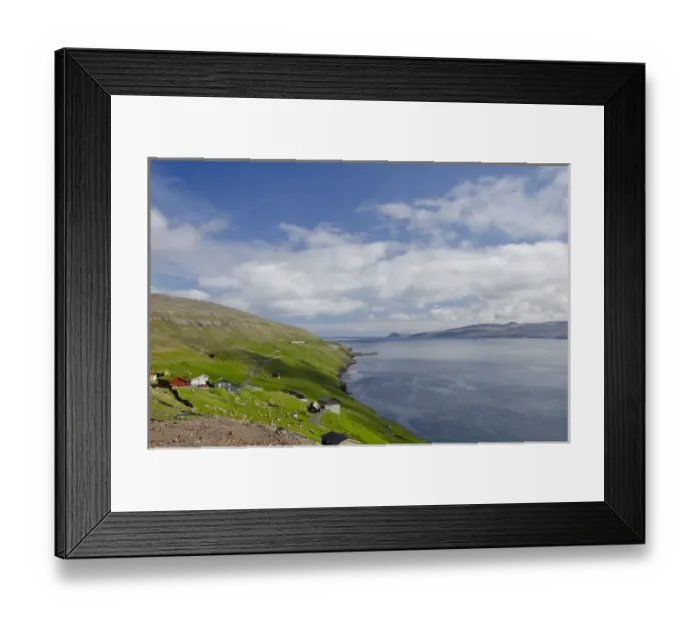 Framed Print : Kingdom of Denmark, Faroe Islands (aka Foroyar), Southern tip of the Island of Streymoy Framed Print : Kingdom of Denmark, Faroe Islands (aka Foroyar), Southern tip of the Island of Streymoy