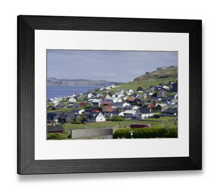 Framed Print : Kingdom of Denmark, Faroe Islands (aka Foroyar). Capital and port city of Torshavn Framed Print : Kingdom of Denmark, Faroe Islands (aka Foroyar). Capital and port city of Torshavn