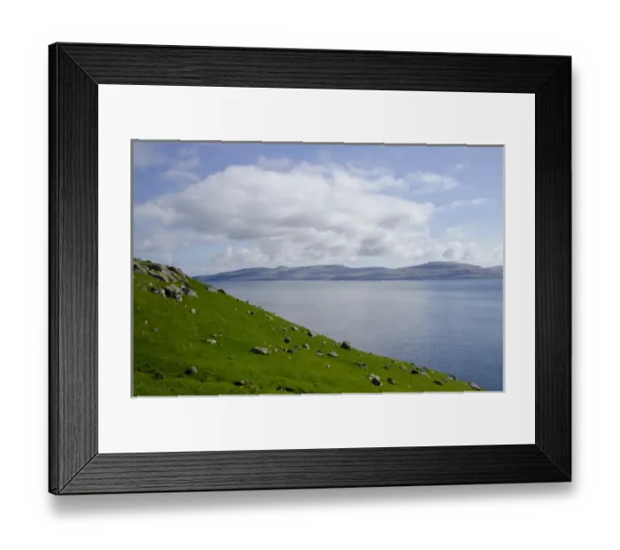Framed Print : Kingdom of Denmark, Faroe Islands (aka Foroyar), Southern tip of the Island of Streymoy Framed Print : Kingdom of Denmark, Faroe Islands (aka Foroyar), Southern tip of the Island of Streymoy
