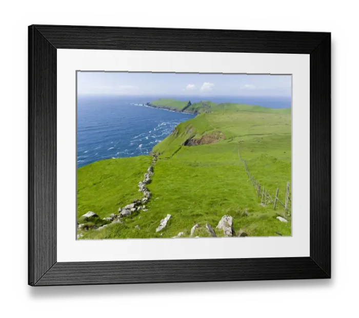 Framed Print : The island Mykines, part of the Faroe Islands in the North Atlantic. Europe, Northern Europe Framed Print : The island Mykines, part of the Faroe Islands in the North Atlantic. Europe, Northern Europe