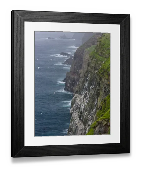 Framed Print : The island Mykines, part of the Faroe Islands in the North Atlantic. Europe, Northern Europe Framed Print : The island Mykines, part of the Faroe Islands in the North Atlantic. Europe, Northern Europe