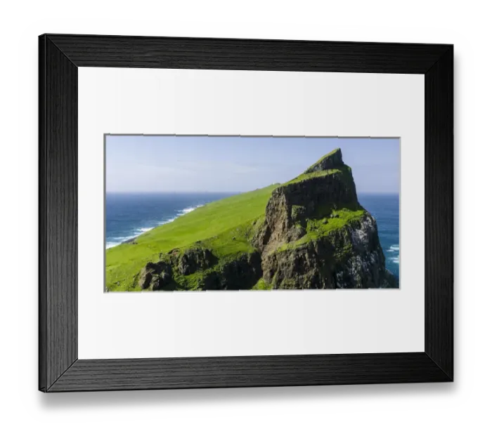Framed Print : Mykinesholmur. the island Mykines, part of the Faroe Islands in the North Atlantic Framed Print : Mykinesholmur. the island Mykines, part of the Faroe Islands in the North Atlantic