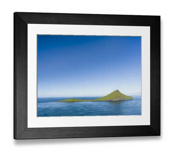 Framed Print : Koltur island. The island Streymoy, one of the two large islands of the Faroe Islands Framed Print : Koltur island. The island Streymoy, one of the two large islands of the Faroe Islands