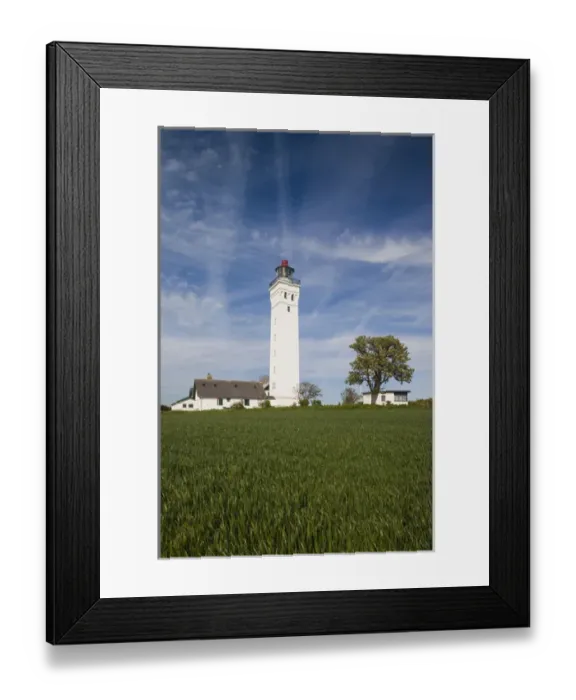 Framed Print : Denmark, Langeland, Bagenkop, Keldsnor Fyr lighthouse Framed Print : Denmark, Langeland, Bagenkop, Keldsnor Fyr lighthouse