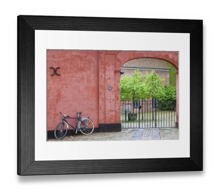Framed Print : Denmark, Jutland, Viborg, buildings fo the Historic Quarter Framed Print : Denmark, Jutland, Viborg, buildings fo the Historic Quarter