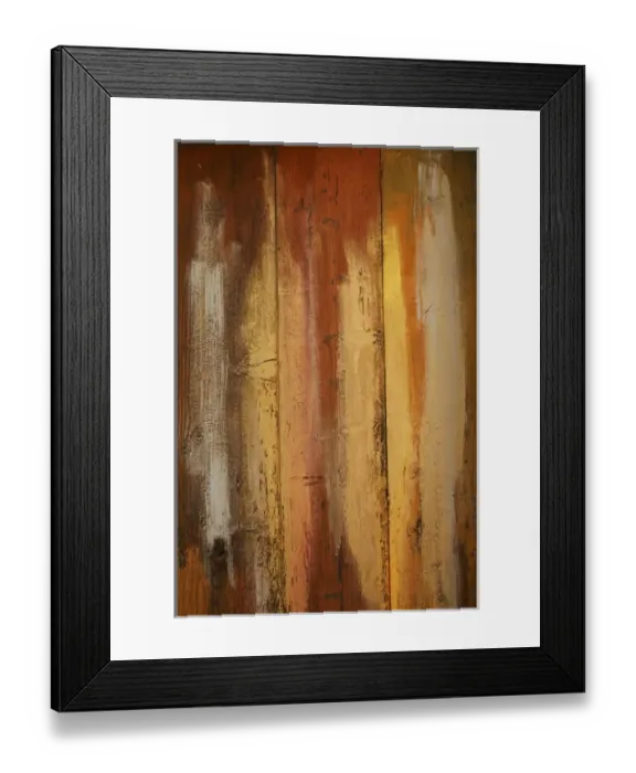 Framed Print : Color door, Roussillon, France Framed Print : Color door, Roussillon, France