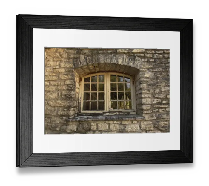 Framed Print : Windows in French Villa in provence region of southern France Framed Print : Windows in French Villa in provence region of southern France