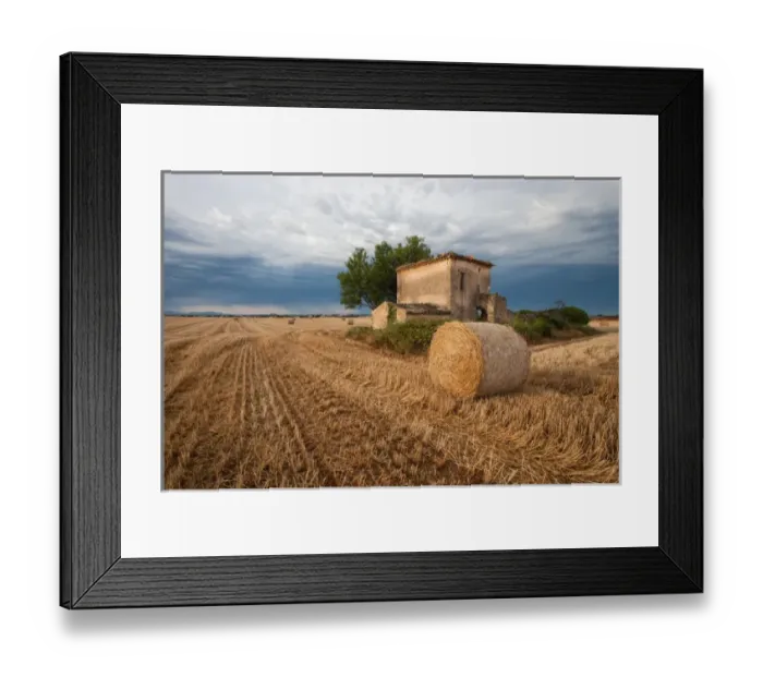 Framed Print : Europe, France. Hay bale in Provence field. Credit as: Ellen Anon / Jaynes Gallery / DanitaDelimont Framed Print : Europe, France. Hay bale in Provence field. Credit as: Ellen Anon / Jaynes Gallery / DanitaDelimont