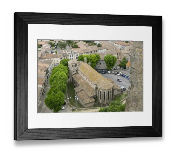 Framed Print : Europe, France, Languedoc-Roussillon, ancient fortified city of Carcassonne, UNESCO Framed Print : Europe, France, Languedoc-Roussillon, ancient fortified city of Carcassonne, UNESCO