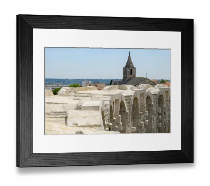 Framed Print : France, Arles, Roman Amphitheater Framed Print : France, Arles, Roman Amphitheater
