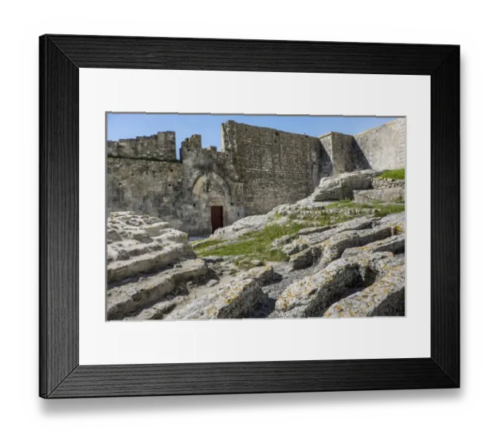 Framed Print : France, Arles, Abbey of Saint Peter of Montmajour, Benedictine order, established in 949 AD Framed Print : France, Arles, Abbey of Saint Peter of Montmajour, Benedictine order, established in 949 AD