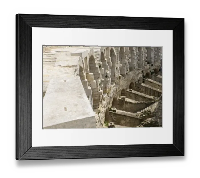 Framed Print : France, Arles, Roman Amphitheater