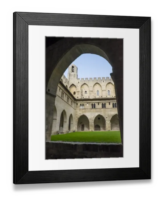Framed Print : France, Southern France, Vaucluse, Provence, Avignon, views in and round the Papal