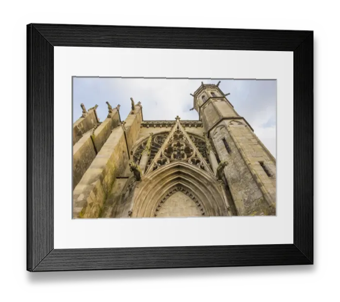 Framed Print : Europe, France, Languedoc-Roussillon, ancient fortified city of Carcassonne, UNESCO Framed Print : Europe, France, Languedoc-Roussillon, ancient fortified city of Carcassonne, UNESCO