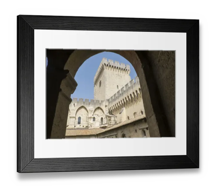 Framed Print : France, Southern France, Vaucluse, Provence, Avignon, views in and round the Papal Framed Print : France, Southern France, Vaucluse, Provence, Avignon, views in and round the Papal