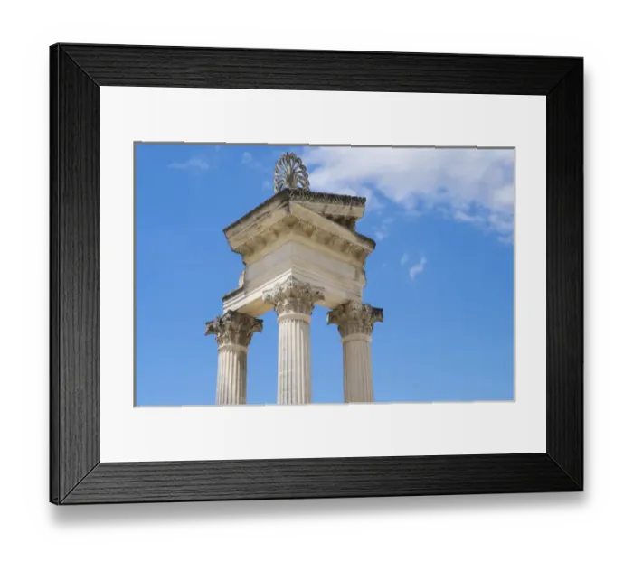 Framed Print : France, South of France, St. Remy, Glanum, fortified Roman town in Provence Framed Print : France, South of France, St. Remy, Glanum, fortified Roman town in Provence