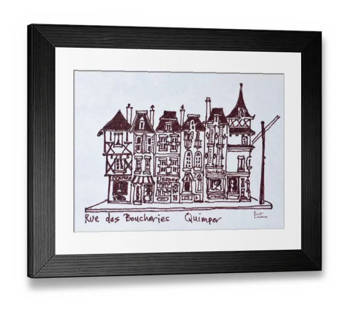 Framed Print : Artwork by Scott Lawrence