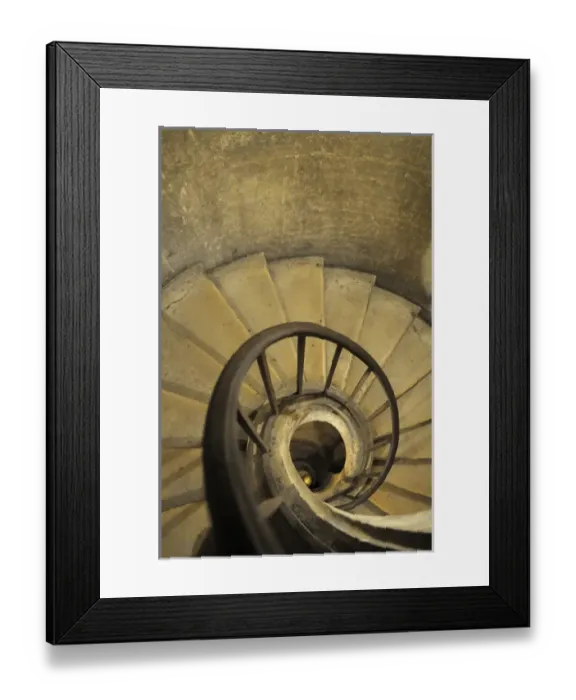 Framed Print : Europe, France, Paris. Stairs and handrail leading to the crypt at the Pantheon Framed Print : Europe, France, Paris. Stairs and handrail leading to the crypt at the Pantheon