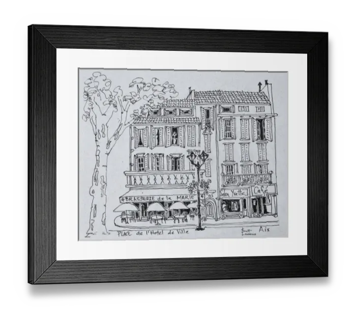 Framed Print : Artwork by Scott Lawrence