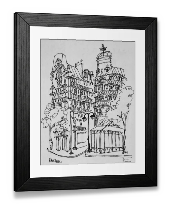 Framed Print : Artwork by Scott Lawrence