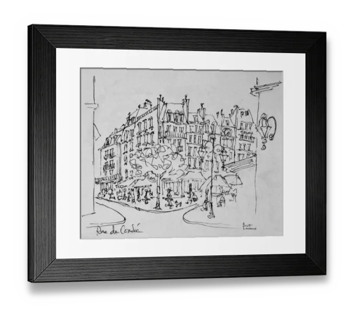 Framed Print : Artwork by Scott Lawrence