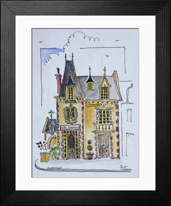 Framed Print : Artwork by Scott Lawrence Framed Print : Artwork by Scott Lawrence