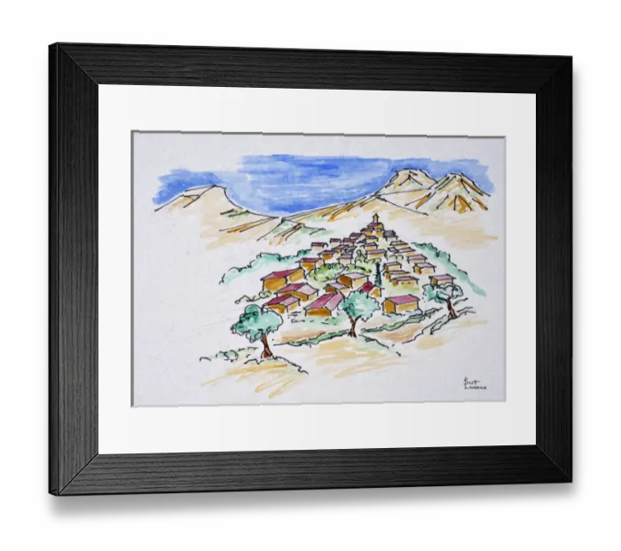 Framed Print : Artwork by Scott Lawrence Framed Print : Artwork by Scott Lawrence