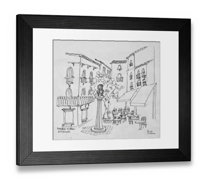 Framed Print : Artwork by Scott Lawrence Framed Print : Artwork by Scott Lawrence