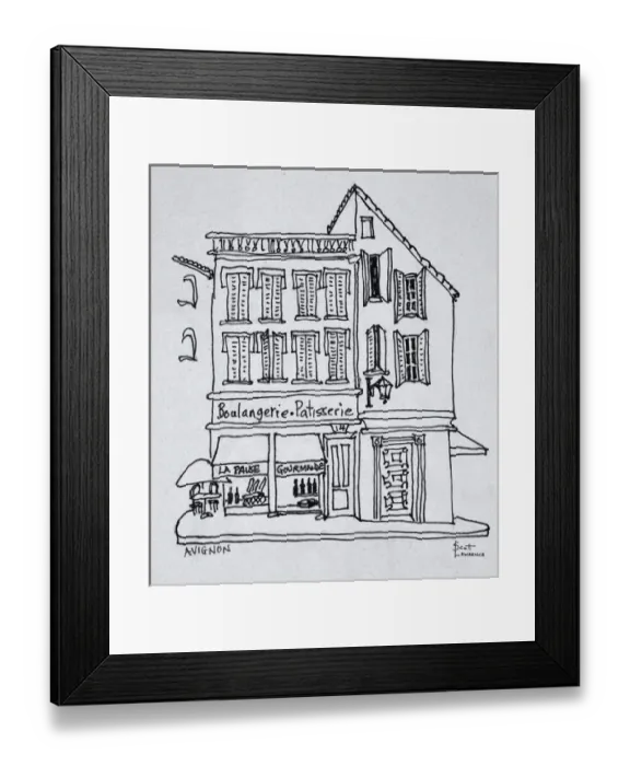 Framed Print : Artwork by Scott Lawrence