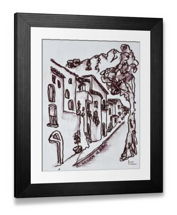 Framed Print : Artwork by Scott Lawrence Framed Print : Artwork by Scott Lawrence