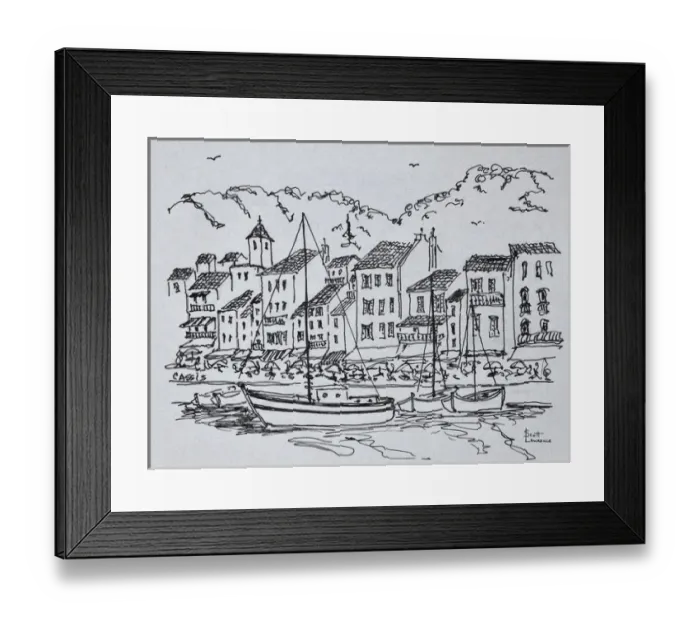 Framed Print : Artwork by Scott Lawrence Framed Print : Artwork by Scott Lawrence