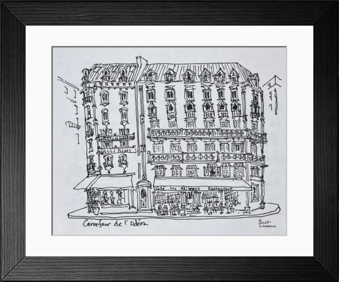 Framed Print : Artwork by Scott Lawrence