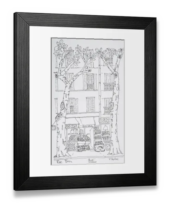 Framed Print : Artwork by Scott Lawrence