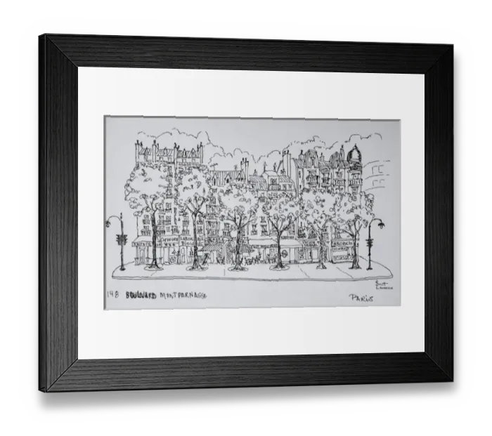 Framed Print : Artwork by Scott Lawrence