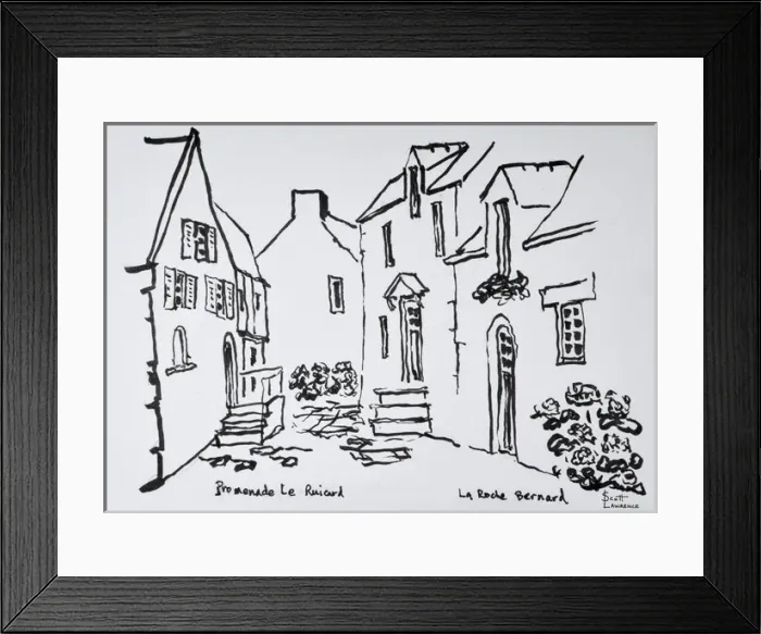 Framed Print : Artwork by Scott Lawrence Framed Print : Artwork by Scott Lawrence