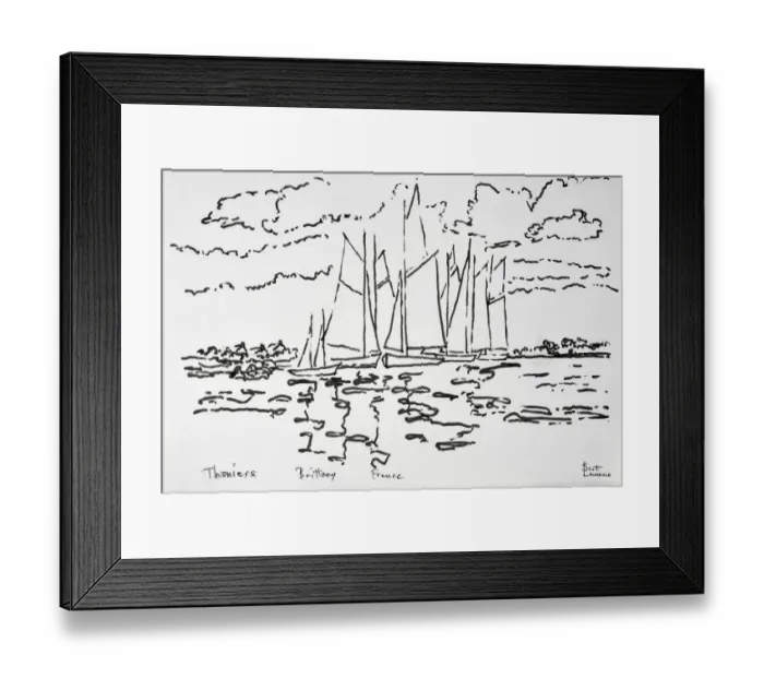 Framed Print : Artwork by Scott Lawrence
