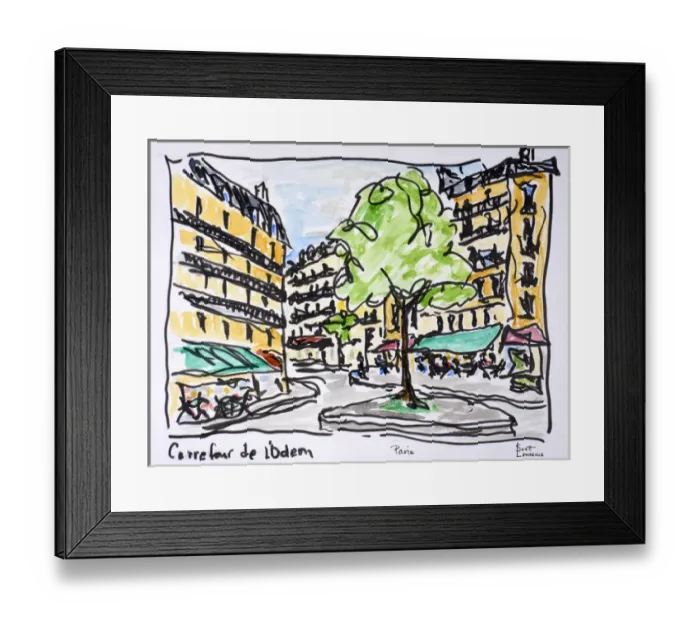 Framed Print : Artwork by Scott Lawrence Framed Print : Artwork by Scott Lawrence