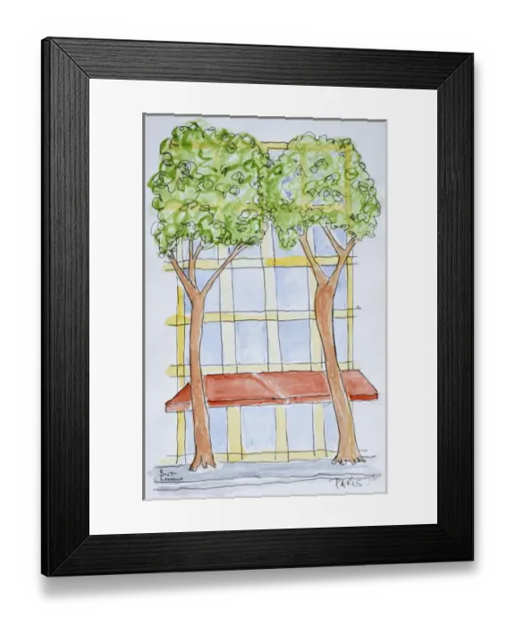Framed Print : Artwork by Scott Lawrence Framed Print : Artwork by Scott Lawrence