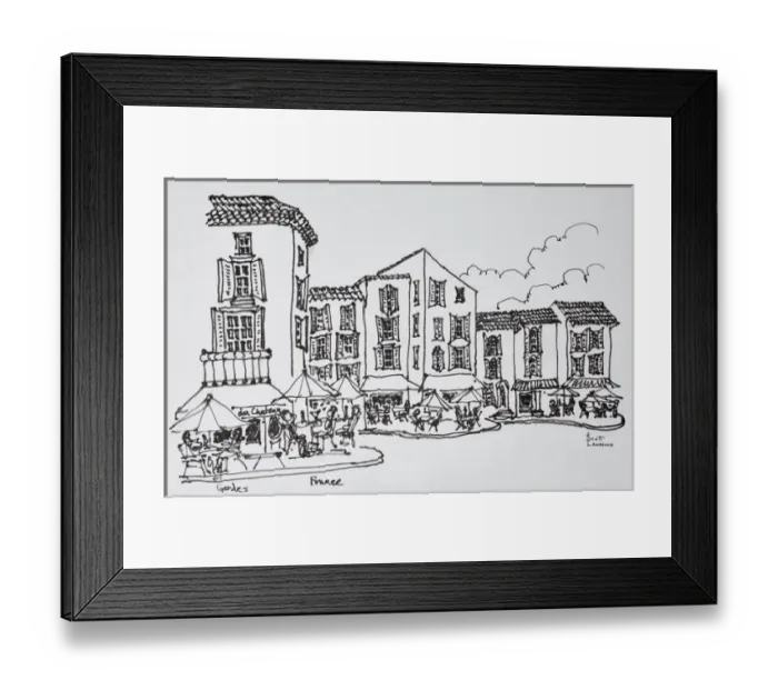 Framed Print : Artwork by Scott Lawrence Framed Print : Artwork by Scott Lawrence
