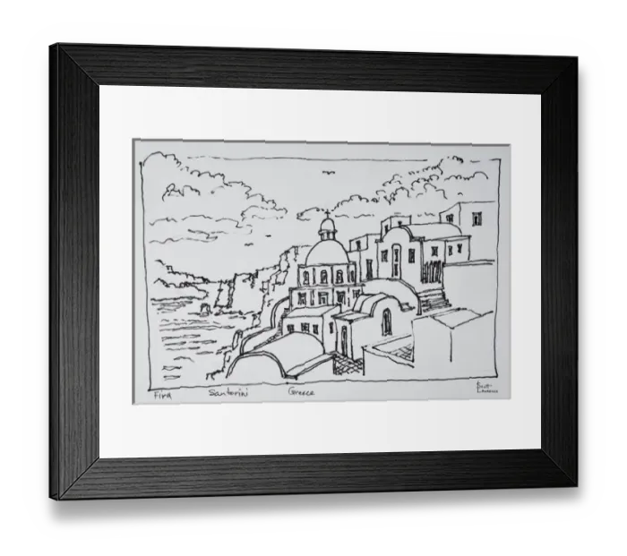 Framed Print : Artwork by Scott Lawrence
