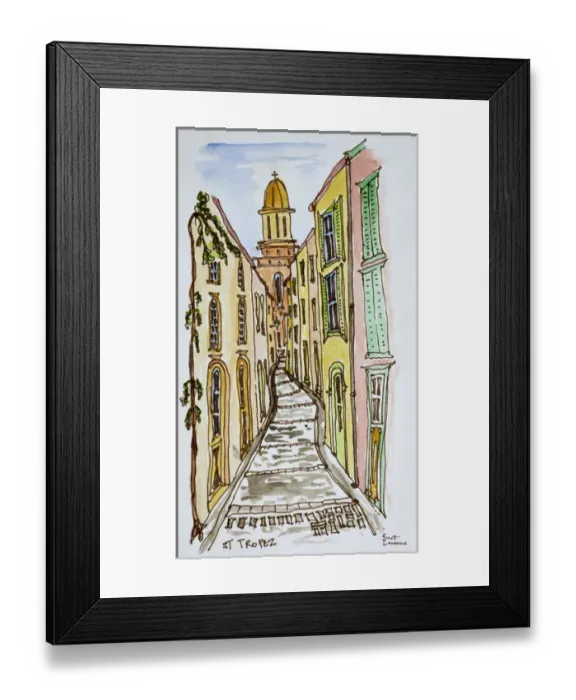 Framed Print : Artwork by Scott Lawrence