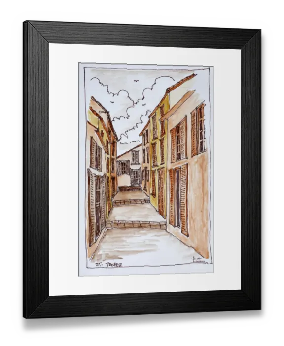 Framed Print : Artwork by Scott Lawrence Framed Print : Artwork by Scott Lawrence