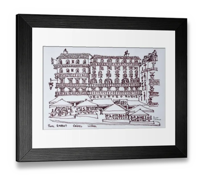 Framed Print : Artwork by Scott Lawrence