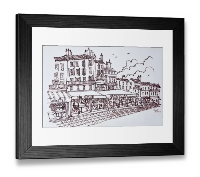 Framed Print : Artwork by Scott Lawrence Framed Print : Artwork by Scott Lawrence