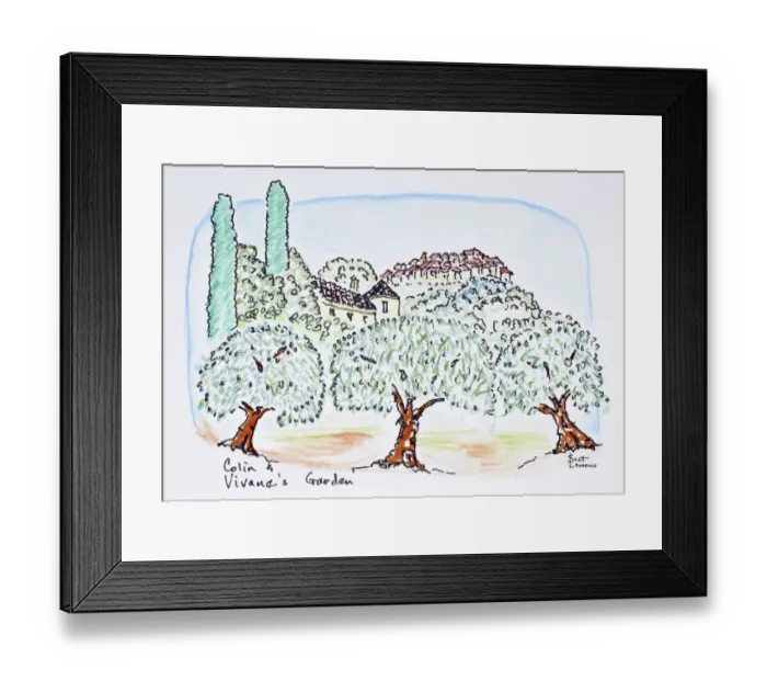 Framed Print : Artwork by Scott Lawrence