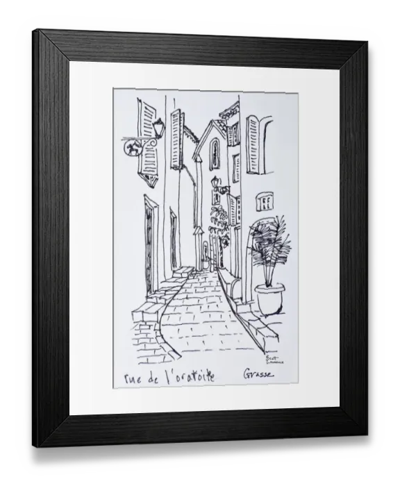 Framed Print : Artwork by Scott Lawrence Framed Print : Artwork by Scott Lawrence