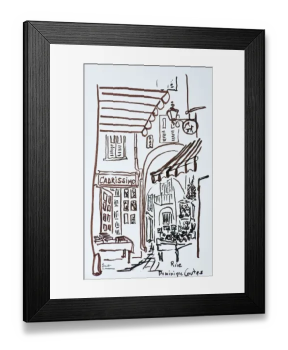 Framed Print : Artwork by Scott Lawrence